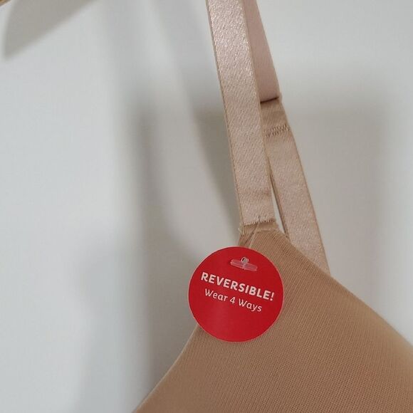 Red Hot SPANX Shaping Cupped Panty Bodysuit Nude Size 1X NWT - Picture 3 of 8